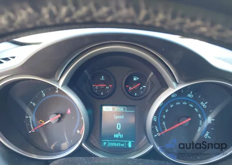 2013 Chevrolet Cruze 1Lt Auto из США, поврежденный, VIN 1G1PC5SB7D7107778